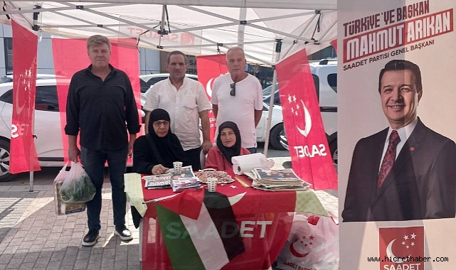 Saadet Partisi, İlçe İlçe Halkın Kapısını Çalıyor