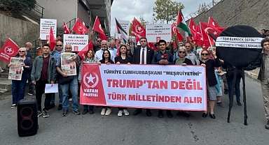 Vatan Partisi’nden ABD’ye İstanbul’da Sert Tepki: Konsolosluk Önünde Protesto
