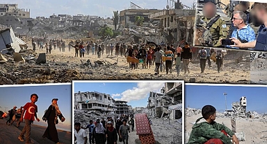 Ateşkes sonrası ilk hamle: ABD heyeti Gazze'de.. 500 binden fazla Filistinli kuzeye ulaştı