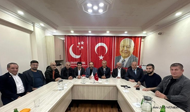 Küçükçekmece'de Sıcak Dostluk, Samimi Sohbet: Basın ve Saadet Aynı Masada