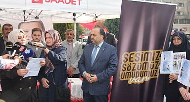 Saadetli Kadınlardan Türkiye'ye Vicdan Çağrısı: