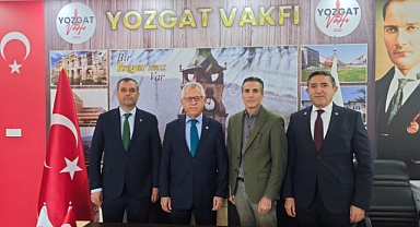 Yozgat Heyetinden Yozgat Vakfı'na Hayırlı Olsun Ziyareti
