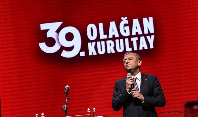 CHP 39. Olağan Kurultayı’nda Özgür Özel Yeniden Genel Başkan 