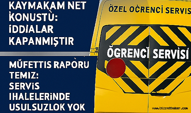 Küçükçekmece'de servis olayında Konuyu inceleyen müfettişler