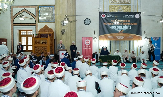Maltepe Müftülüğü 132 Hafızı İcazetle Uğurladı.Vali Davut Gül Hafızları Tebrik Etti