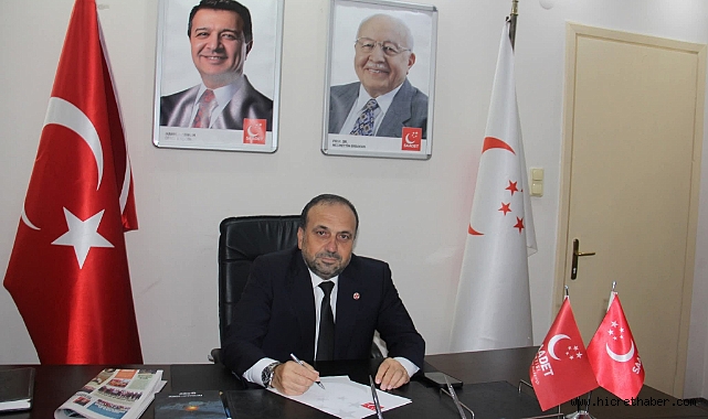 Saadet Partisi Küçükçekmece İlçe Başkanı Feyzullah Çürük,24 Kasım Öğretmenler Günü Mesajı