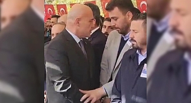 Şehit Töreninde Gergin Dakikalar: Çömez ve Öztaylan Arasında Saf Polemiği