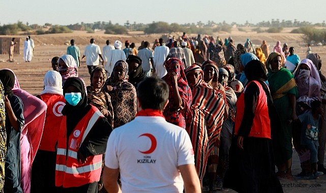 Türk Kızılay Sudan’da: Çatışmalardan Kaçan Sivillere Acil Gıda Desteği 