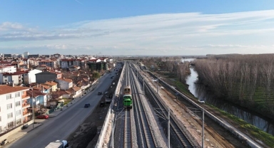 Edirne Hızlı Tren Projesinde Sona Gelindi: Etabın Yüzde 98’i Tamamlandı
