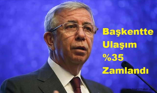 ”“Mansur Yavaş Ücretsiz Ulaşım Sözünü Çiğnedi”Ulaşım %35 Zamlandı 