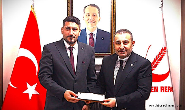 Yeniden Refah’ta Yeni Dönem: Asan ve Heyeti, Nuri Özata’yı Tebrik Etti 