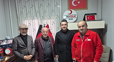Alperen Ocakları'ndan Kızılay Körfez Şubesi'ne Anlamlı Ziyaret.