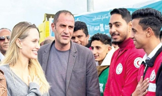 Angelina Jolie Refah Sınır Kapısı’nda: Gazze İçin İnsani Çağrı