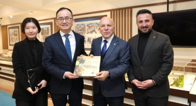 Başkan Mehmet Sekmen'den Uluslararası Diplomasi Adımı: Çin Büyükelçisi Erzurum'da