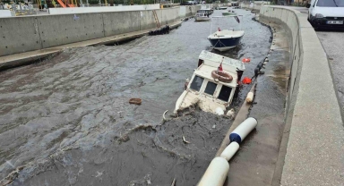 Bodrum’da Fırtına Teknelere Kabus Oldu: Batan ve Karaya Oturan Tekneler Var