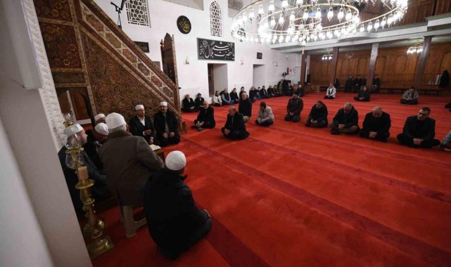 Gazeteciler ve Şehitler İçin Hz. Pir Şeyh Şaban-ı Veli Camii’nde Mevlid