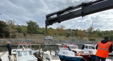 Menekşe Deresi'nde Temizlik Seferberliği: Tekne Mezarlığına Neşter Vuruldu