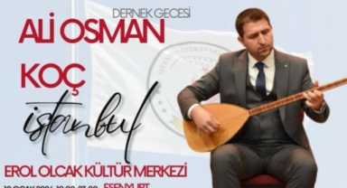 Yozgat’tan İstanbul’a Uzanan Bir Kültür Yolculuğu: Ali Osman Koç Türkülerle Gönüllere Dokunuyor 