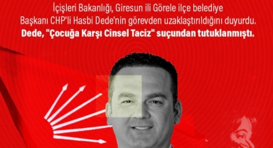 CHP’li Başkan Hakkında Taciz Soruşturması: Hasbi Dede Tutuklandı, Görevden Uzaklaştırıldı