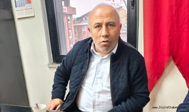 Günyazı Köyü Dernek Başkanı Ekrem Akdeniz: 