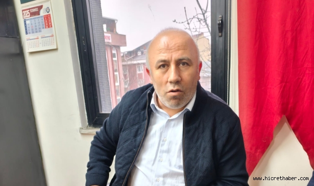 Günyazı Köyü Dernek Başkanı Ekrem Akdeniz: