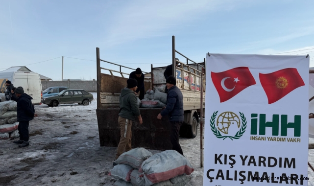 İHH, Kırgızistan ve Kazakistan’da 480 ton kömür dağıttı