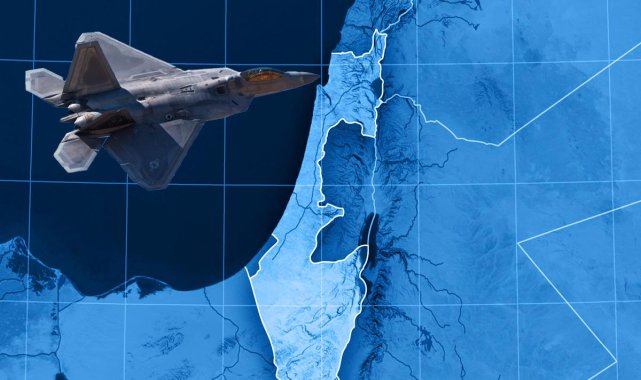 İsrail Medyası Duyurdu: ABD’ye Ait 12 F-22 İsrail’e İndi