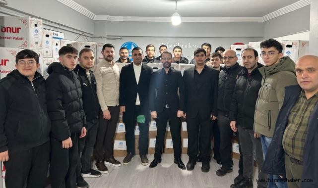 Küçükçekmece Ülkü Ocakları'ndan Ramazan'da Gönüllere Dokunan Yardım