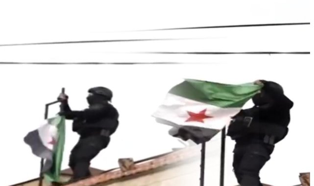 Şam Yönetimi Haseke’de: Suriye Bayrağı Göndere Çekildi