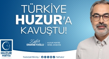 Yeniden Refah Partisi'nde Yeni Ayrılık: Huzur Partisi Kuruldu