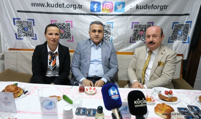 Küçükçekmece Dernekler Federasyonu'nun (KÜDEF) 2. Genel Kurulunda Yeni Yönetime Tam Destek