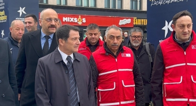 MHP'den Kızılay İftar Çadırına Ziyaret: