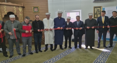 Sadakataşı Bulgaristan'da mescit açılışı gerçekleştirdi