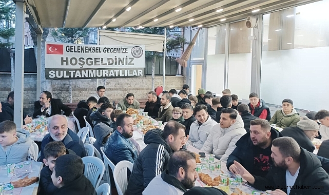 Sultanmuratspor Camiası Ramazan Sofrasında Bir Araya Geldi 