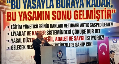 Ali Yalçın: “Yeni Sendika Yasası Şart” “Bu Yasayla Buraya Kadar, Bundan Daha Ötesi Yok” 