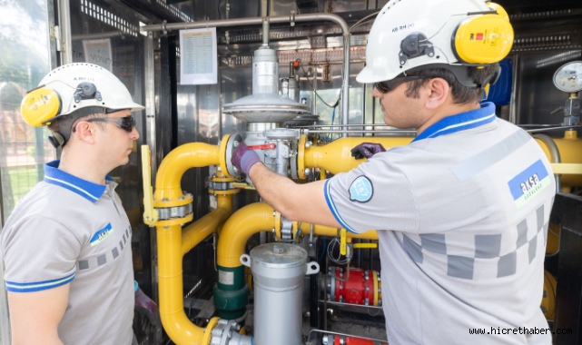 Balıkesir’de doğal gaz yatırımları hızla devam ediyor