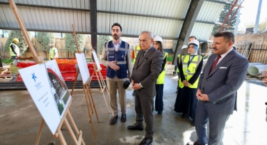 BAŞKAN ÇEBİ, İLÇEDEKİ YATIRIMLARI YERİNDE İNCELEDİ