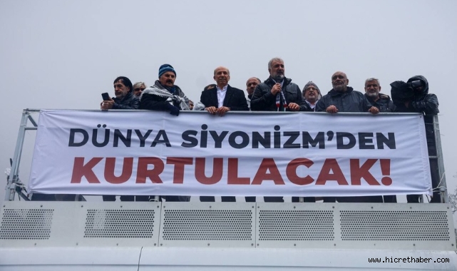 İSTANBUL’DA ZULME KARŞI YÜRÜYÜŞ: FATİH CAMİİ’NDEN BEYAZIT’A TEK YÜREK