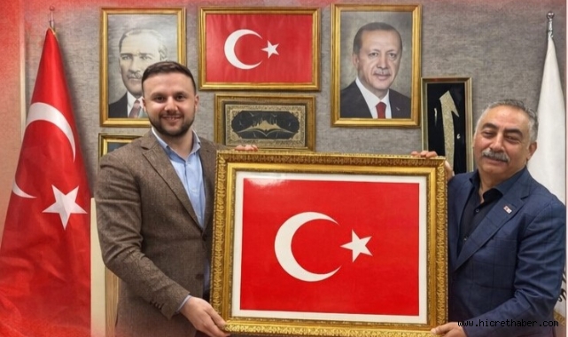 Kızılay Başkanı Doğan Şeyda'dan AK Parti İlçe Başkanlığına Ziyaret