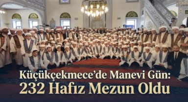 Küçükçekmece’de Kur’an Yolunda Büyük Başarı: 232 Hafız İcazet Aldı