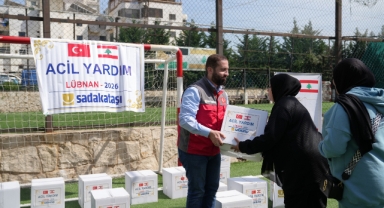 Sadakataşı Lübnan’a acil yardım ulaştırdı