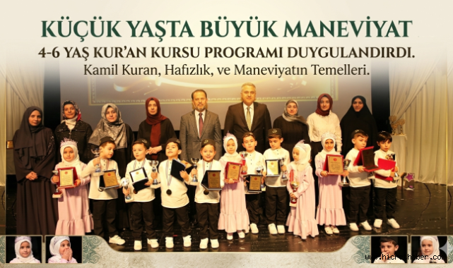 Sefaköy'de Manevi Eğitim Vurgusu: 4-6 Yaş Kursu Öğrencileri Sahneye Çıktı