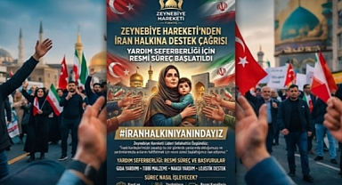 Zeynebiye Hareketi'nden İran Halkına Destek Çağrısı: Yardım Seferberliği İçin Resmi Süreç Başlatıldı 