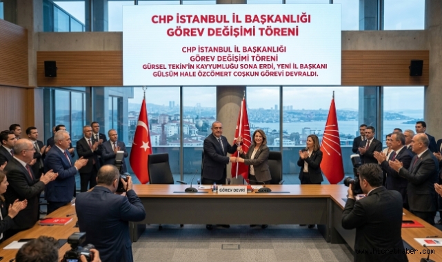 CHP İstanbul İl Başkanlığı’nda Görev Değişimi: Gürsel Tekin’in Kayyumluğu Sona Erdi