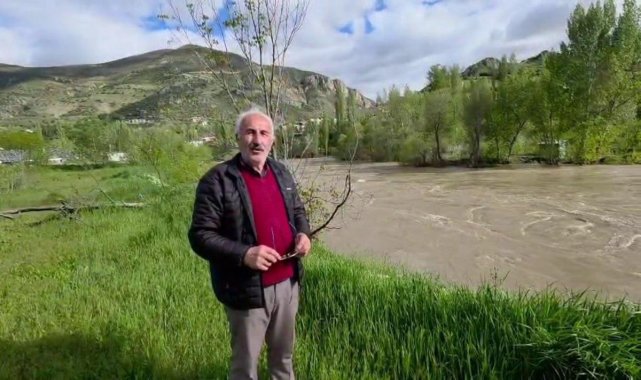 Çoruh Vadisi’nde Alarm! Kar Suları Taştı, Evler Sular Altında Kaldı