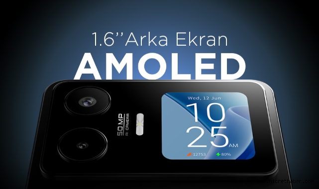  GM 26 Pro 5G, Türkiye’de ilk olan AMOLED arka ekranıyla fark yaratıyor 
