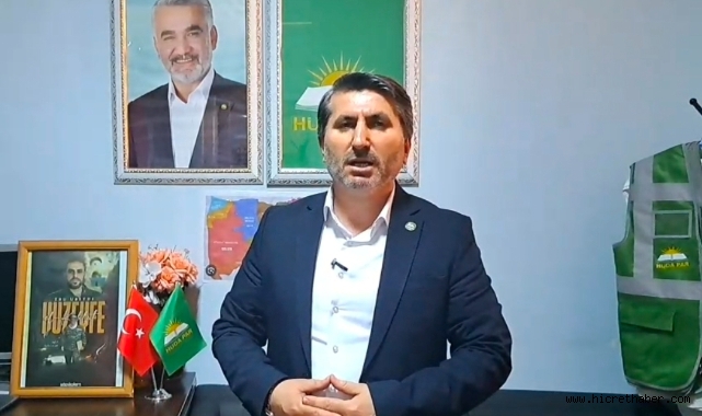 HÜDA PAR Küçükçekmece İlçe Başkanı Abdulhekim Algül’den Kurban Bayramı Mesajı