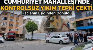 Küçükçekmece'de Tehlikeli Yıkım: Vatandaşlar Facia Beklenmeden Önlem İstiyor