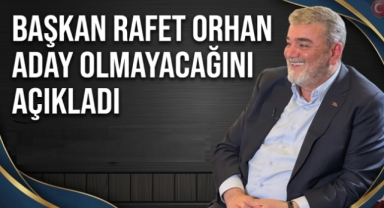 Küçükçekmece Sinopspor'da Şok Karar: Başkan Rafet Orhan Aday Olmayacağını Açıkladı