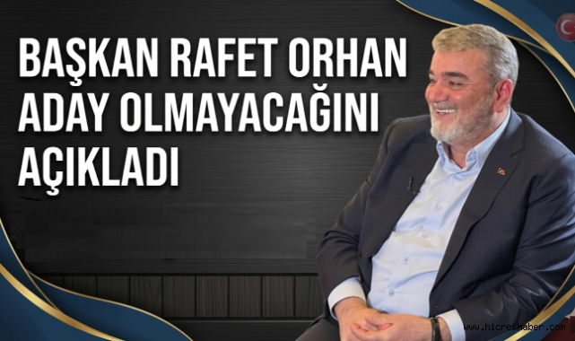 Küçükçekmece Sinopspor'da Şok Karar: Başkan Rafet Orhan Aday Olmayacağını Açıkladı